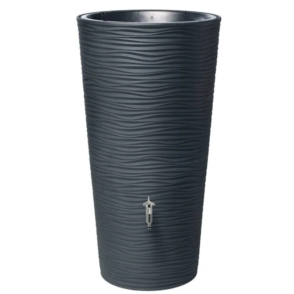 Natura 2in1 Water Butt 210 litres Grey3