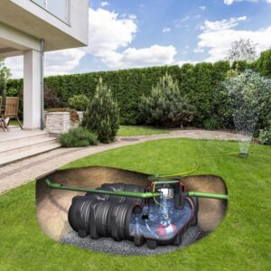 Platin Garden Comfort Rainwater Harvesting System 1500-7500 Litres