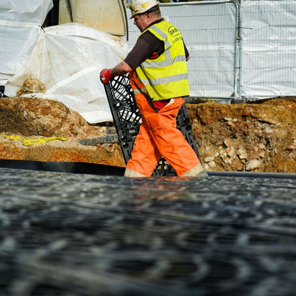 RainBloc Soakway Crate Installation 1