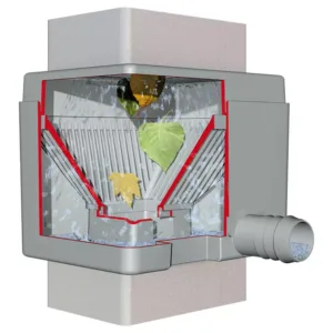 Square Downpipe Filter (for square downpipes)